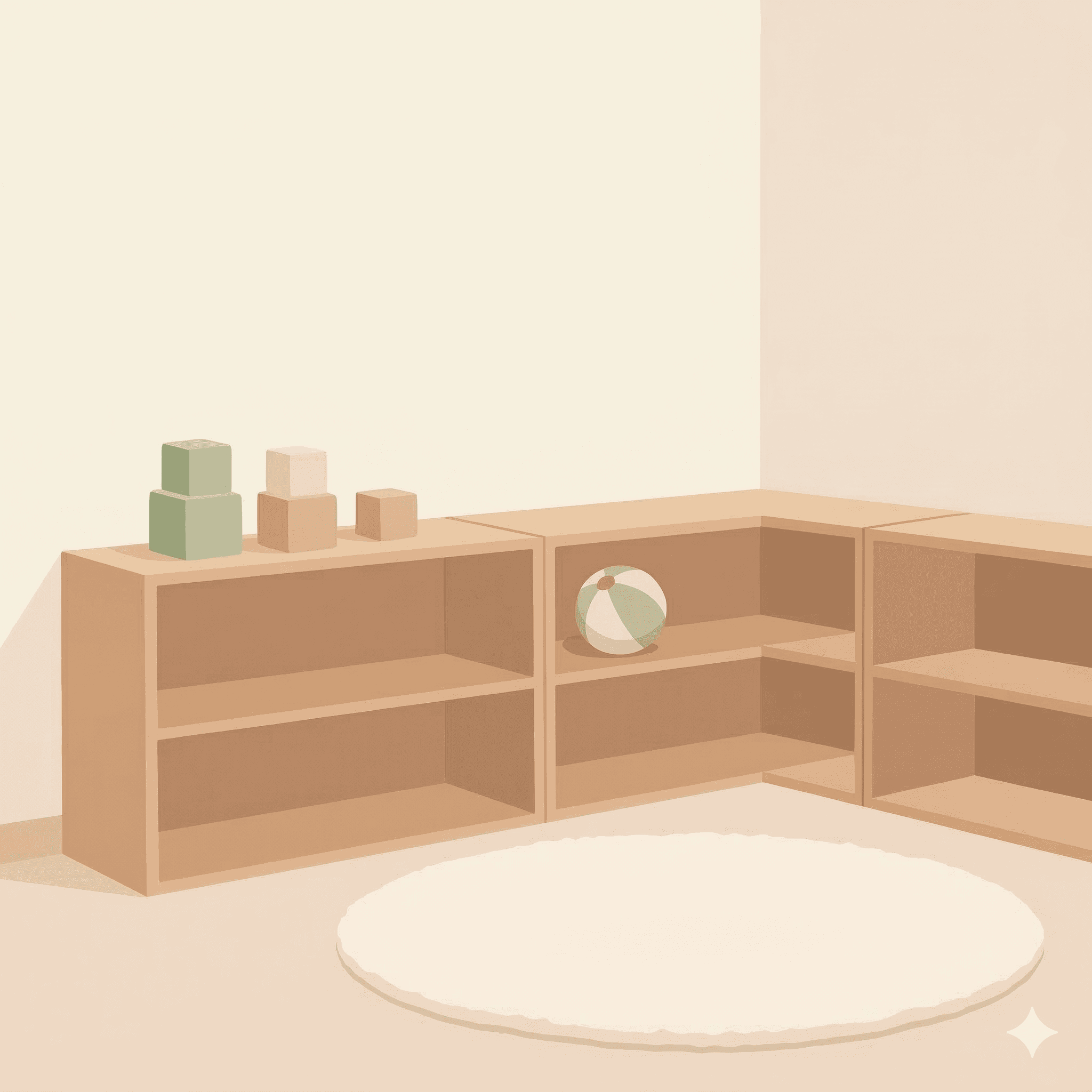 Minimal play area placeholder